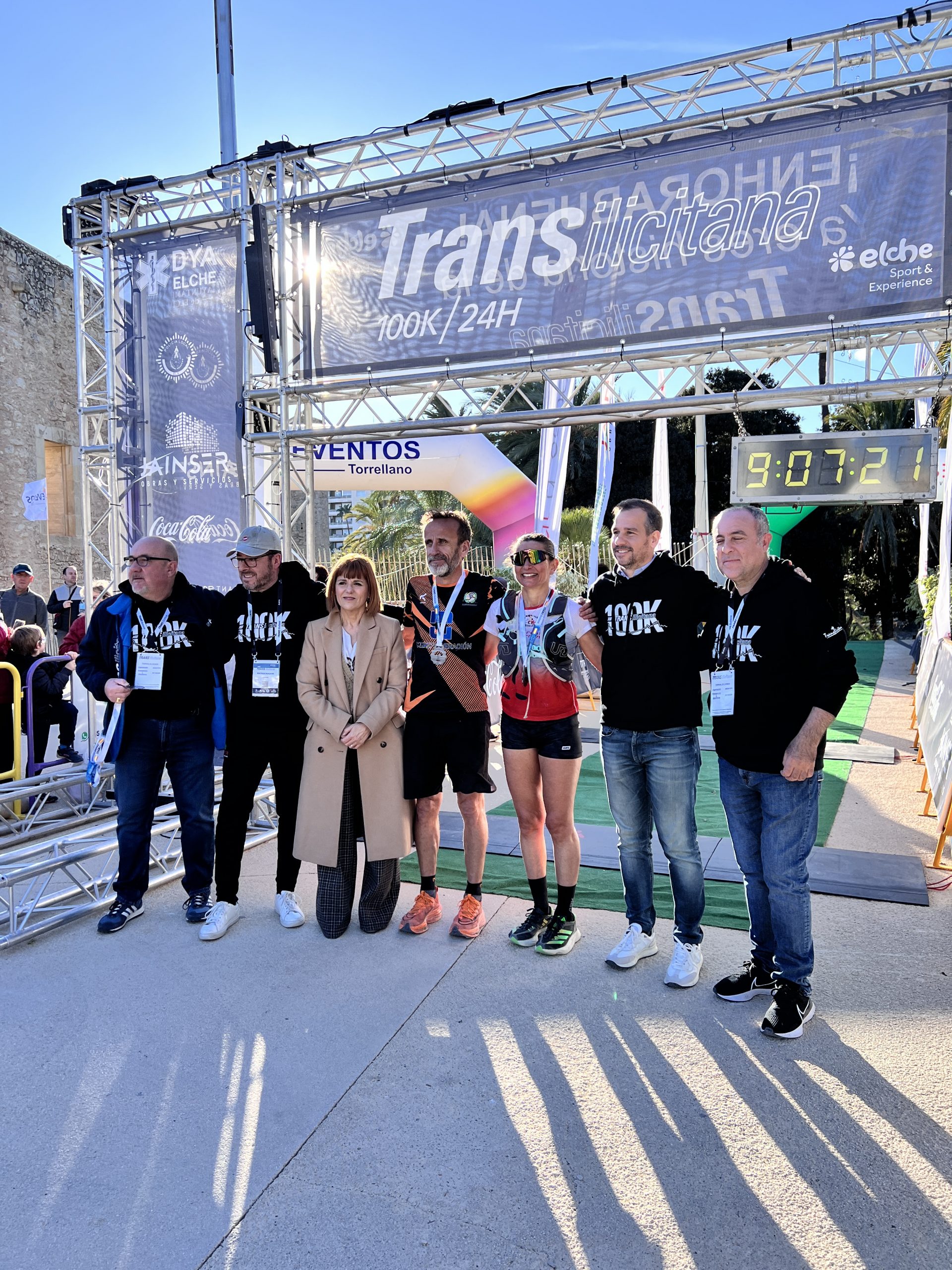 Carmen Pérez y Francisco Mariano Martínez ganan la Transilicitana y ambos baten el récord de la prueba