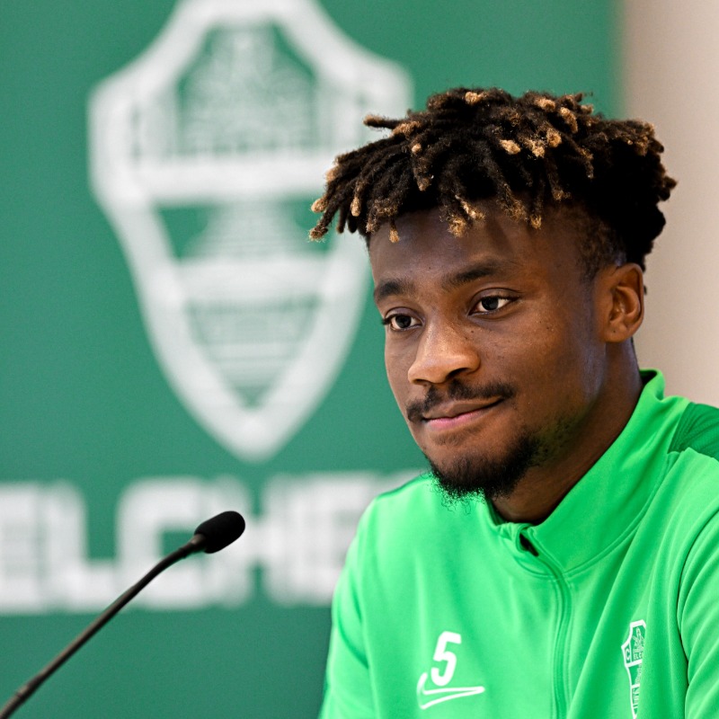 John Chetauya: “En el Elche somos una gran familia y ese sentimiento de unidad le llega a la afición”