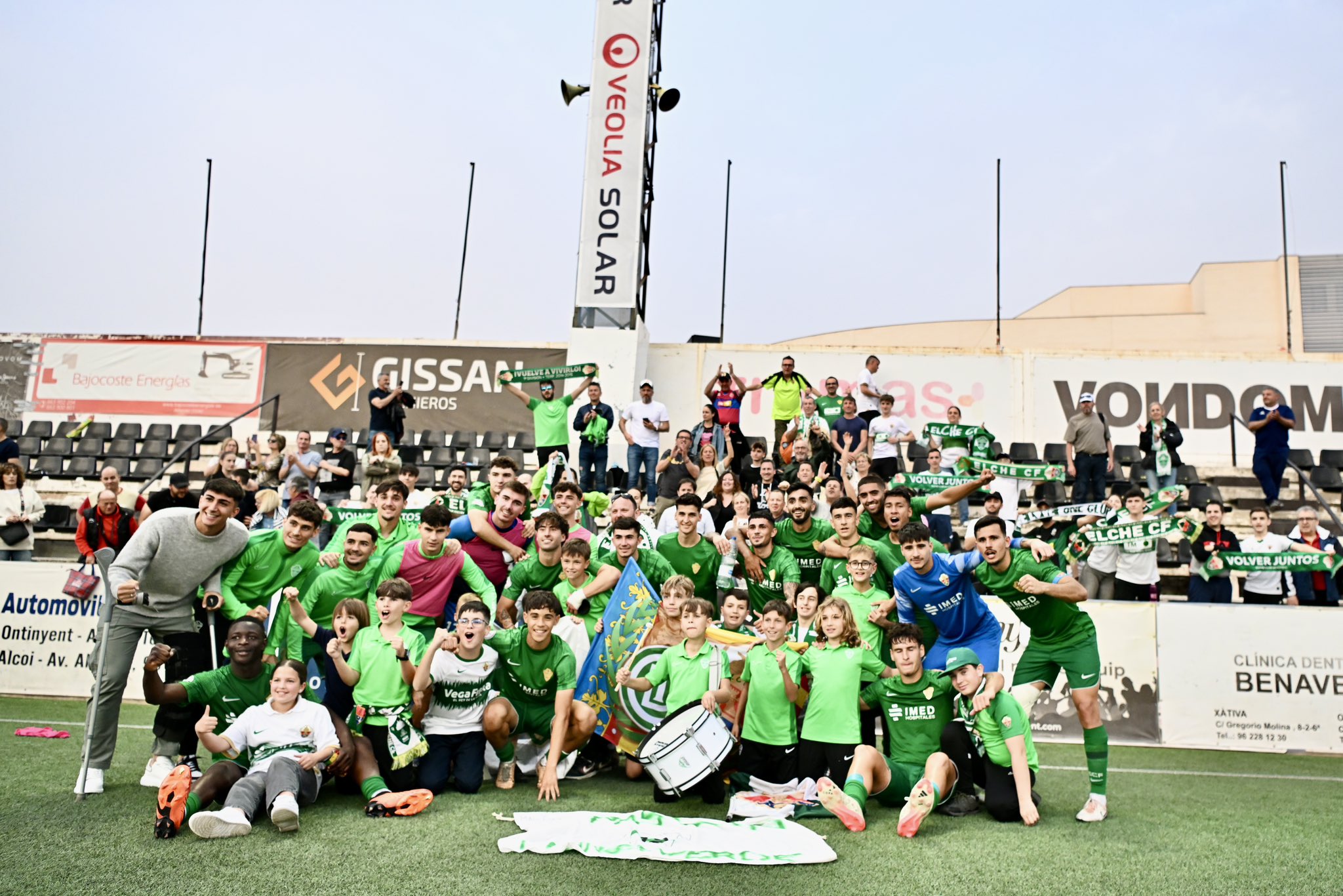 El ascenso del Ilicitano es inminente tras empatar a uno en Ontinyent