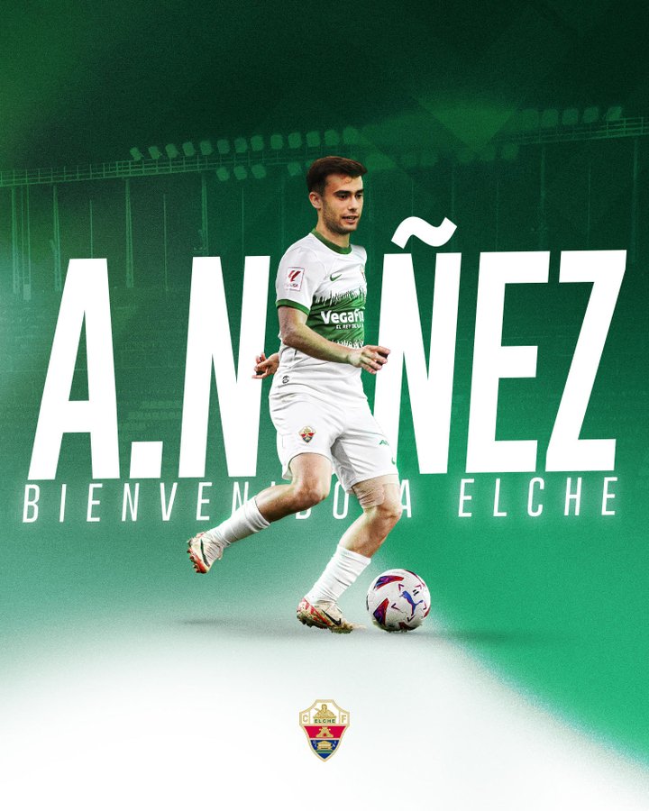 Álvaro Núñez es el primer fichaje del Elche para su nuevo proyecto