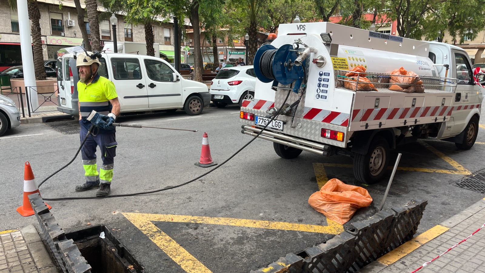 Aigües d’Elx intensifica sus actuaciones preventivas ante posibles lluvias torrenciales