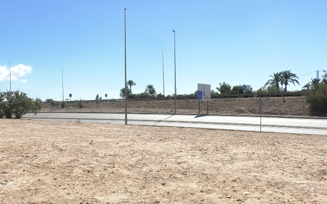 Comienzan las actuaciones del plan Elx Natura para convertir la ronda sur en el pulmón verde de la ciudad