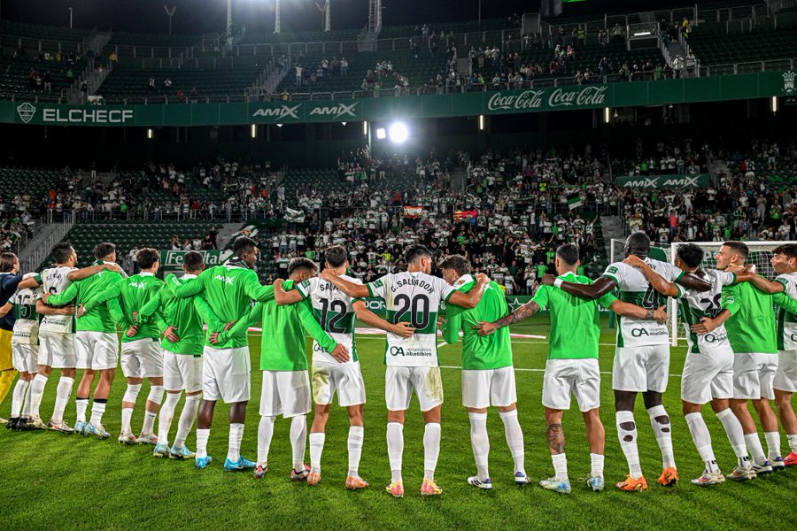 Victoria muy valiosa del Elche por 2-1 ante el Sporting de Gijón
