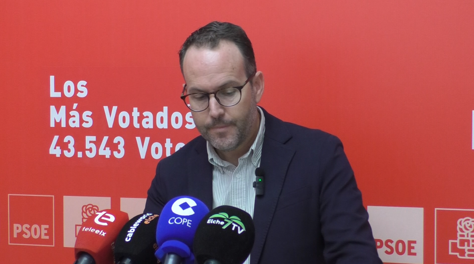 El PSOE Elche pedirá responsabilidades por la gestión de la DANA “cuando llegue el momento”