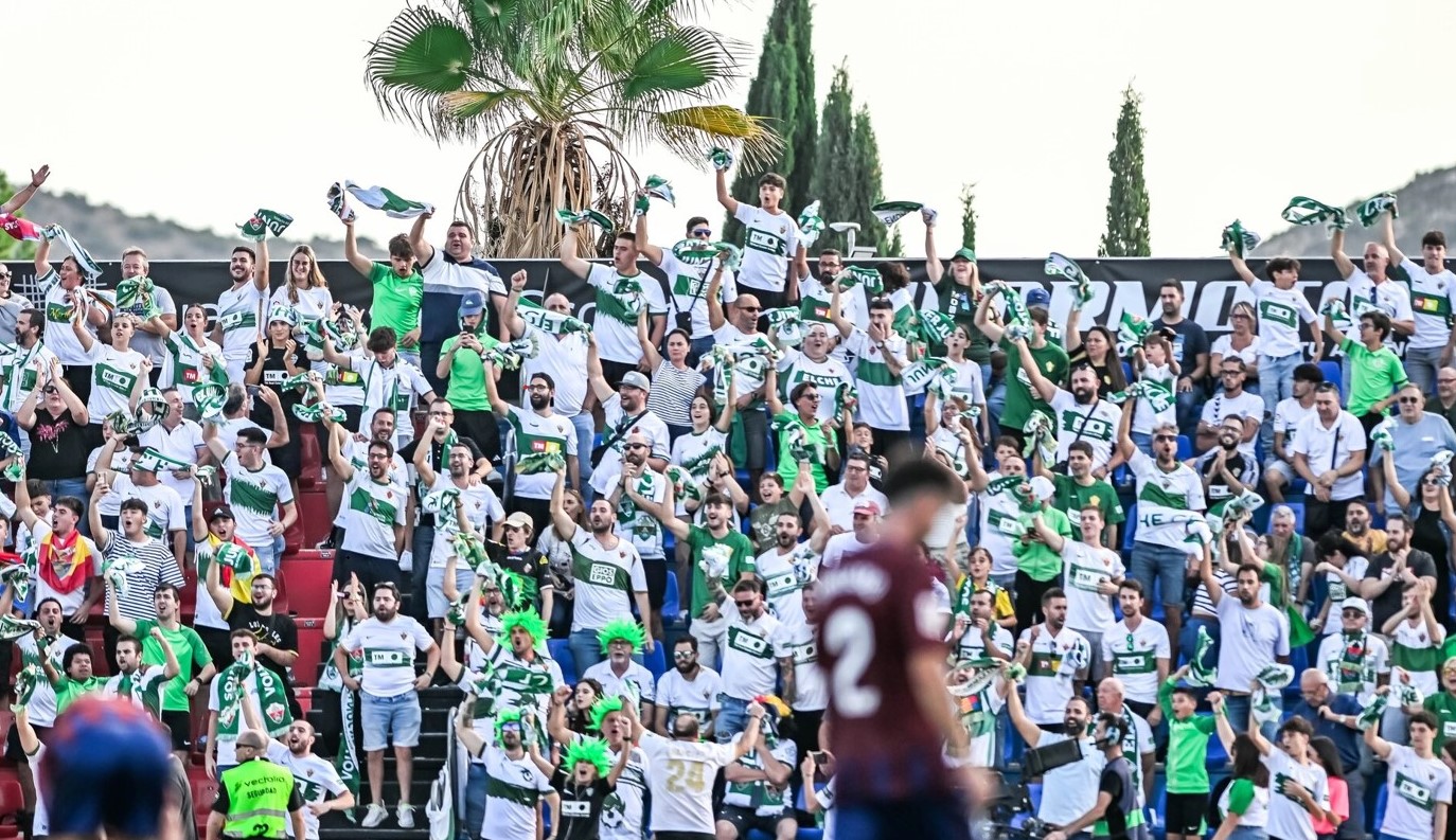 El Elche recibe 720 entradas del Eldense para la cita liguera en el Nuevo Pepico Amat