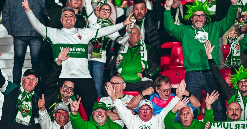 Unos 400 aficionados del Elche CF viajarán a Córdoba para seguir peleando por el “sueño” del retorno a Primera