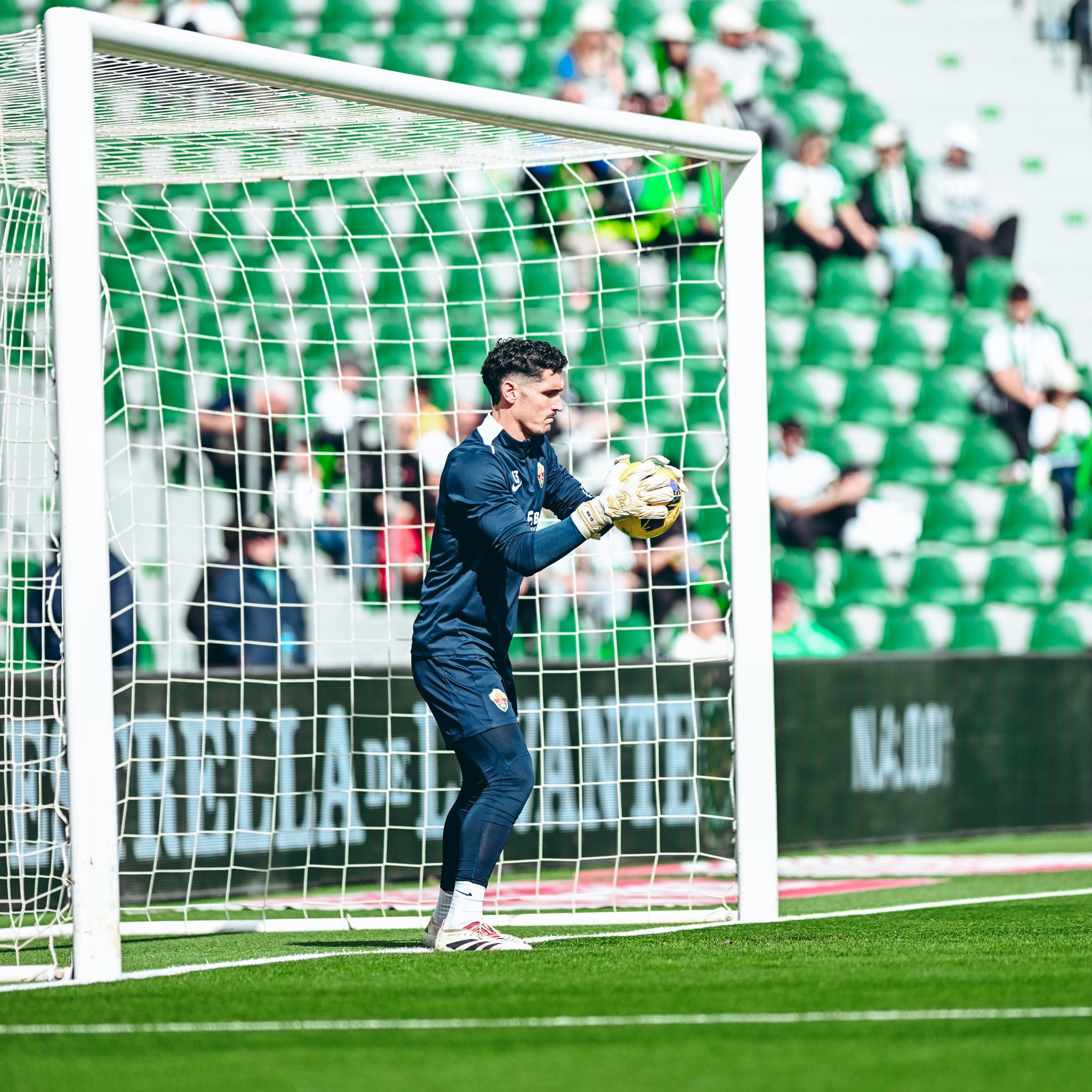Matías Dituro: “Todavía no he hablado con el Elche CF pero me gustaría seguir porque estoy muy contento aquí”
