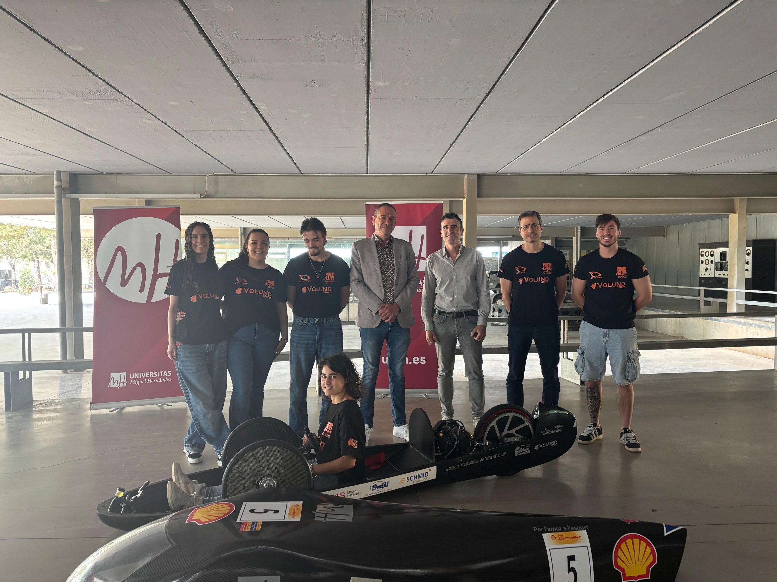 El vehículo Dátil de la UMH de Elche logra el tercer puesto en la Shell Eco-Marathon