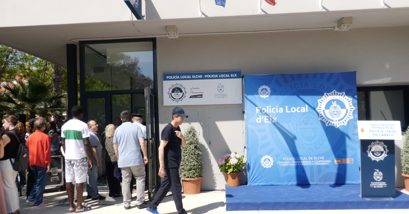 La comisaría de la Policía Local de Carrús atiende 726 actuaciones desde su apertura