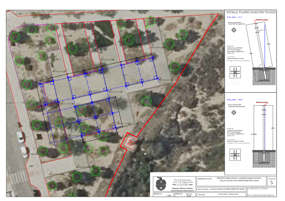 Nuevas actuaciones en Elche para la rehabilitación de parques y zonas recreativas